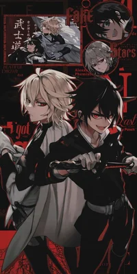 Mikael e Yuichiro 