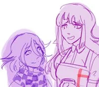 Kokichi and Mikan