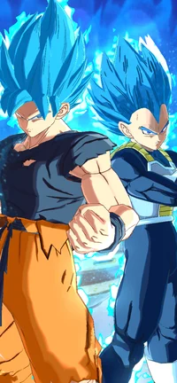 Goku and Vegeta