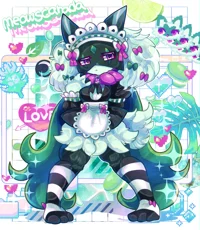 Meowscarada maid