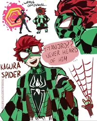 Tanjiro - Spider-man