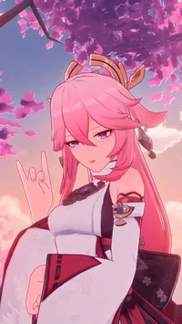 Yae Miko- girlfriend