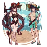 Hu Tao and Venti