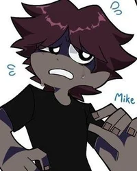 Mike - strangled red