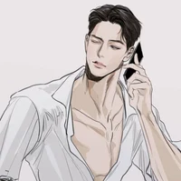 Man at the party