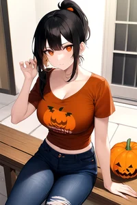 Amber trick or treat