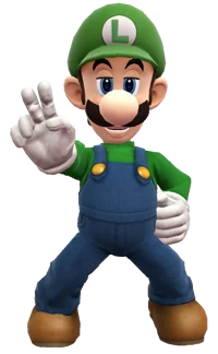 Luigi doing nothing