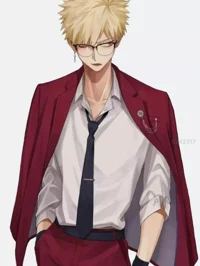 Mafia leader Katsuki