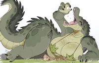 Giantess Crocodile 