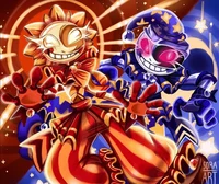 Vampire sun and moon