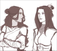 Azula and Katara