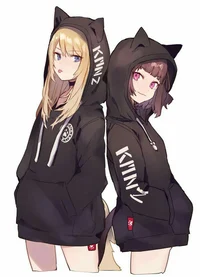 poly lesbian nekos