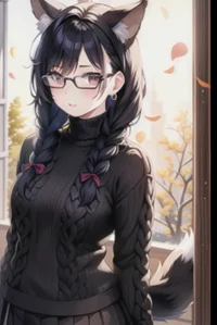 Nerdy girlfriend
