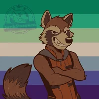 Gay Rocket raccoon