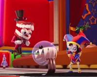 Digital circus scene