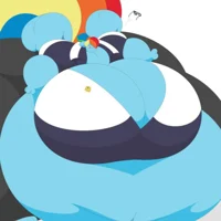 Fat Rainbow Dash GF