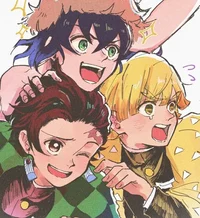 Demon Slayer trio