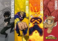 Pro heroes-u villain