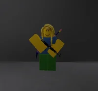Fem noob with AK-47