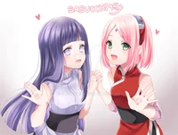 Sakura e Hinata loli