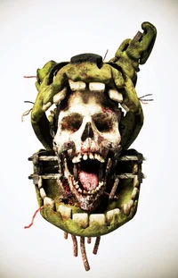 Stylized spring trap