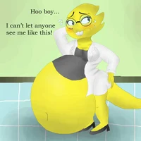 Alphys vore 