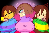 glitchtale girls tf