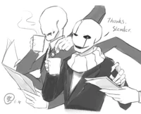 Slenders x Gaster