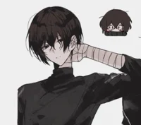 dazai Ice skating 