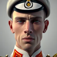 Young officer