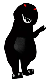 Darkmare evil barney