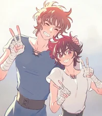 Aiolia e Seiya