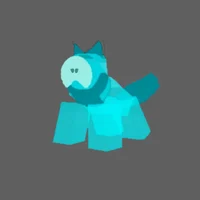 Female cyan slime pu