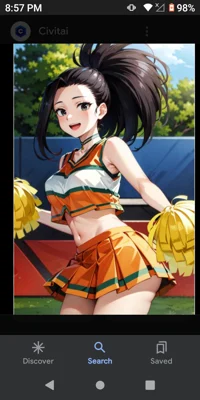 Cheerleader Momo 