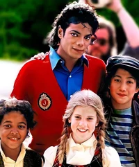 Michael and kids