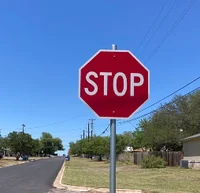Stop sign