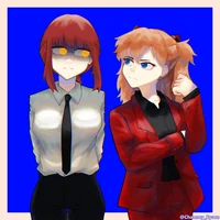 Makima and Asuka 
