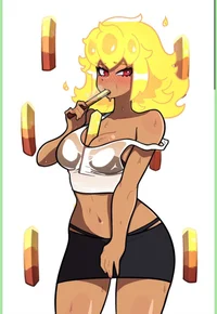 Minecraft Blaze Girl