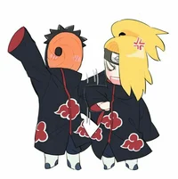 Deidara and Obito 
