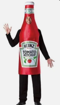 Bottle of ketchup 