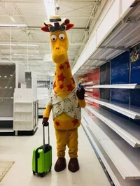 Geoffrey the giraffe