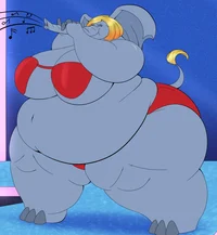 Fat Elephant Woman