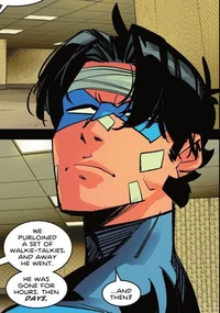 Dick Grayson injured