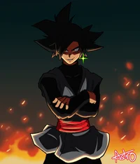 schoolguy goku black