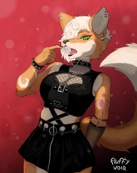 Bax the goth fox