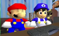 SMG4 and Mario