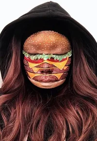 Burger face