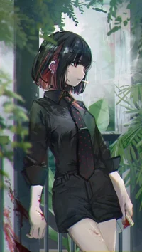 Goth mommy villain
