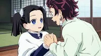 Aoi and Tanjiro