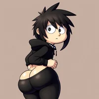 Thicc emo femboy
